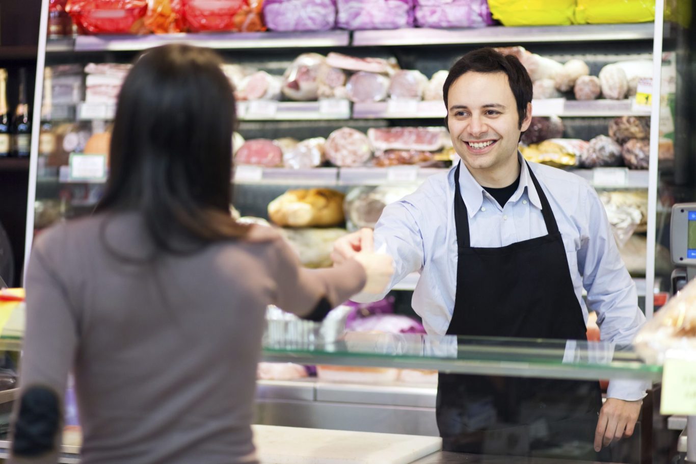 Supermarkt Verbesserung Ertrag durch Theken-Helden